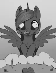 Size: 1516x1987 | Tagged: safe, artist:dusthiel, derpibooru import, princess luna, alicorn, pony, image, novembrush, png, solo