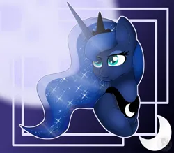 Size: 2048x1792 | Tagged: safe, artist:emyart18, ponerpics import, princess luna, pony, bust, female, image, jpeg, mare, solo