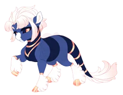 Size: 3500x2700 | Tagged: safe, artist:gigason, derpibooru import, oc, oc:bombyx, changepony, hybrid, image, offspring, parent:oc:poppy pigment, parent:photo finish, png, simple background, solo, transparent background