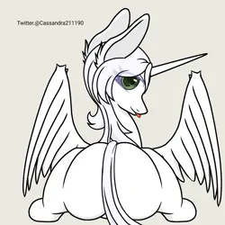 Size: 2000x2000 | Tagged: safe, artist:cassandra211190, derpibooru import, oc, oc:κασσάνδρα, alicorn, pony, alicorn oc, horn, image, png, wings