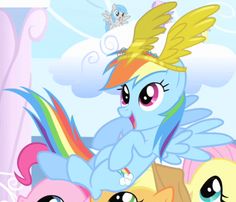 Size: 236x202 | Tagged: safe, derpibooru import, screencap, applejack, fluttershy, pinkie pie, rainbow dash, earth pony, pegasus, pony, g4, season 1, sonic rainboom (episode), best young flyers competition, cropped, excited, female, image, jpeg, mare, my little pony