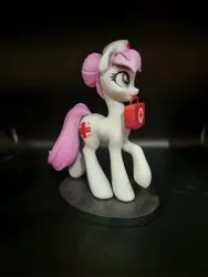 Size: 3000x4000 | Tagged: safe, artist:draconis taaldis, derpibooru import, nurse redheart, earth pony, g4, figurine, image, jpeg, photo