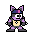 Size: 32x32 | Tagged: safe, artist:mega-poneo, derpibooru import, twilight sparkle, lucario, g4, digital art, image, mega man (series), picture for breezies, pixel art, png, pokefied, pokémon, simple background, species swap, sprite, transparent background, twilicario