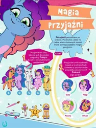 Size: 720x956 | Tagged: safe, derpibooru import, hitch trailblazer, izzy moonbow, pipp petals, posey (g5), sunny starscout, zipp storm, g5, applejack (g5), fluttershy (g5), image, jpeg, magazine, mane five, mane six (g5), misty brightdawn, pinkie pie (g5), polish, rainbow dash (g5), rarity (g5), twilight sparkle (g5)