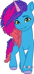 Size: 1465x3147 | Tagged: safe, derpibooru import, official, pony, unicorn, g5, my little pony: make your mark, .ai available, .svg available, female, g5 brand assets, horn, image, mare, misty brightdawn, png, rebirth misty, simple background, solo, transparent background, vector