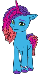 Size: 1764x3364 | Tagged: safe, derpibooru import, official, pony, unicorn, g5, my little pony: make your mark, .ai available, .svg available, female, g5 brand assets, horn, image, mare, misty brightdawn, png, rebirth misty, simple background, solo, transparent background, vector