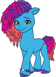 Size: 2336x3200 | Tagged: safe, derpibooru import, official, pony, unicorn, g5, my little pony: make your mark, .ai available, .svg available, female, g5 brand assets, horn, image, mare, misty brightdawn, png, rebirth misty, simple background, solo, transparent background, vector