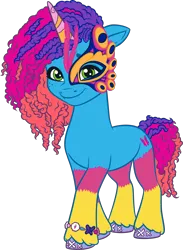 Size: 2501x3426 | Tagged: safe, derpibooru import, official, pony, unicorn, g5, my little pony: make your mark, .ai available, .svg available, female, g5 brand assets, horn, image, mare, misty brightdawn, my little pony: make your mark chapter 4, png, rebirth misty, simple background, solo, the manesquerade ball, transparent background, vector