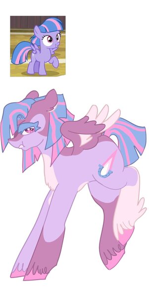 Size: 1026x2048 | Tagged: safe, artist:whimday, derpibooru import, wind sprint, pegasus, pony, g4, alternate design, female, fetlock tuft, filly, foal, image, jpeg, screencap reference, unshorn fetlocks