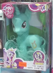 Size: 619x850 | Tagged: safe, derpibooru import, lyra heartstrings, princess cadance, rarity, twilight sparkle, alicorn, unicorn, g4, ages 3+, bootleg, female, horn, image, jpeg, my happy baby