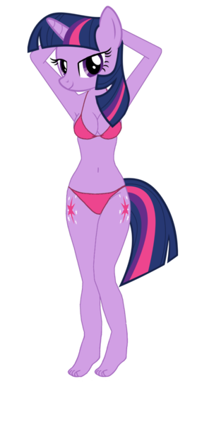 Size: 892x1920 | Tagged: suggestive, artist:megalayed, derpibooru import, twilight sparkle, anthro, g4, bra, breasts, clothes, female, image, panties, pink underwear, png, simple background, solo, transparent background, underwear, what do you think?