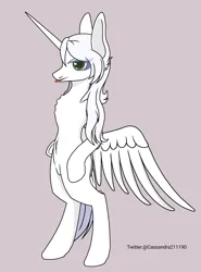 Size: 2000x2700 | Tagged: safe, artist:cassandra211190, derpibooru import, oc, oc:κασσάνδρα, alicorn, pony, alicorn oc, horn, image, png, wings