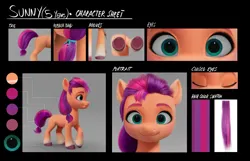 Size: 4917x3162 | Tagged: safe, derpibooru import, official, sunny starscout, earth pony, pony, g5, my little pony: a new generation, blank flank, concept art, female, filly, filly sunny starscout, foal, image, jpeg, solo, underhoof, unshorn fetlocks, younger