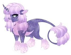 Size: 3500x2700 | Tagged: safe, artist:gigason, derpibooru import, oc, oc:charoite, pony, unicorn, female, horn, image, mare, offspring, parent:maud pie, parent:oc:star spot, png, simple background, solo, transparent background