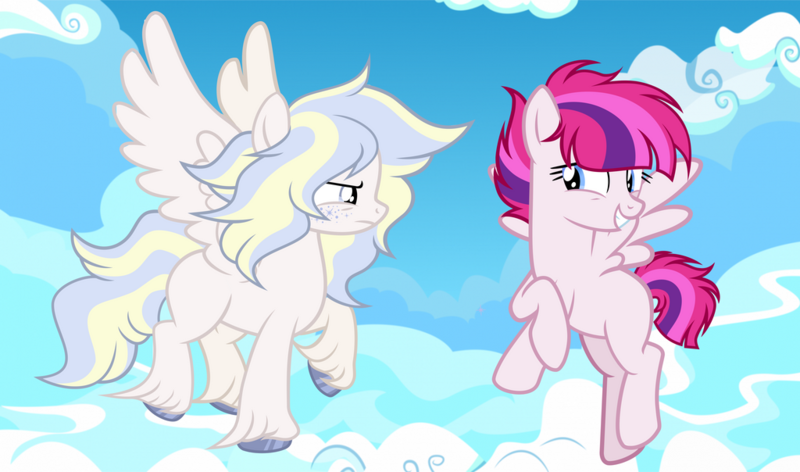 Size: 1024x604 | Tagged: safe, artist:tkn297, derpibooru import, oc, oc:pink gidgit, unofficial characters only, pegasus, pony, female, flying, image, mare, png