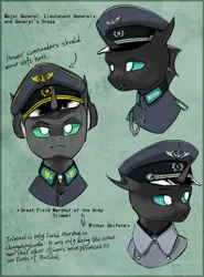 Size: 3700x5000 | Tagged: safe, derpibooru import, oc, oc:trimmel, changeling, equestria at war mod, changeling oc, image, png, reference