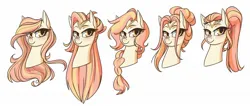 Size: 1594x678 | Tagged: safe, artist:pixxpal, derpibooru import, oc, oc:purity, unofficial characters only, pegasus, pony, blushing, cute, female, image, jpeg, looking at you, mane, mane styling, mare, simple background, smiling, solo, weapons-grade cute, white background