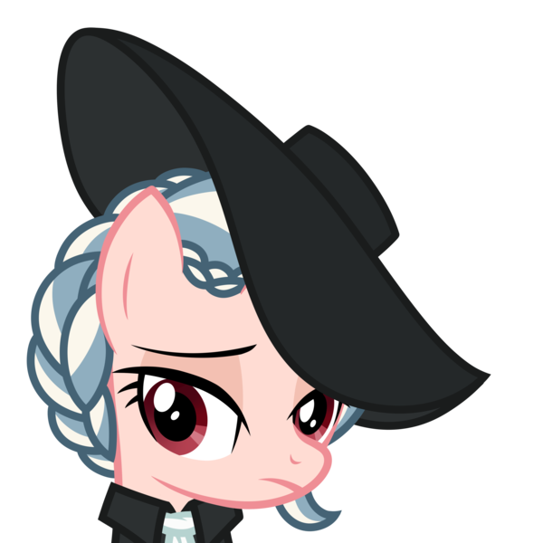 Size: 3910x3910 | Tagged: safe, artist:return 0, derpibooru import, oc, oc:vivi poff, unofficial characters only, unicorn, clothes, hat, horn, image, png, show accurate, solo