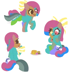 Size: 1500x1500 | Tagged: safe, anonymous artist, derpibooru import, oc, oc:silly stuffing, earth pony, doll, image, png, simple background, toy, transparent background