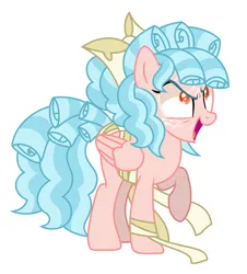 Size: 1224x1354 | Tagged: safe, artist:amicasecretuwu, derpibooru import, cozy glow, pegasus, pony, g4, adult, bow, crazy face, crazy glow, curly hair, curly mane, faic, future, hair bow, image, insanity, older, older cozy glow, png, red eyes, ribbon, simple background, what if, white background