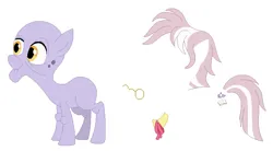 Size: 725x399 | Tagged: safe, artist:painterede, derpibooru import, dusty pages, earth pony, pony, g4, base, elderly, female, glasses, image, mare, png, simple background, white background