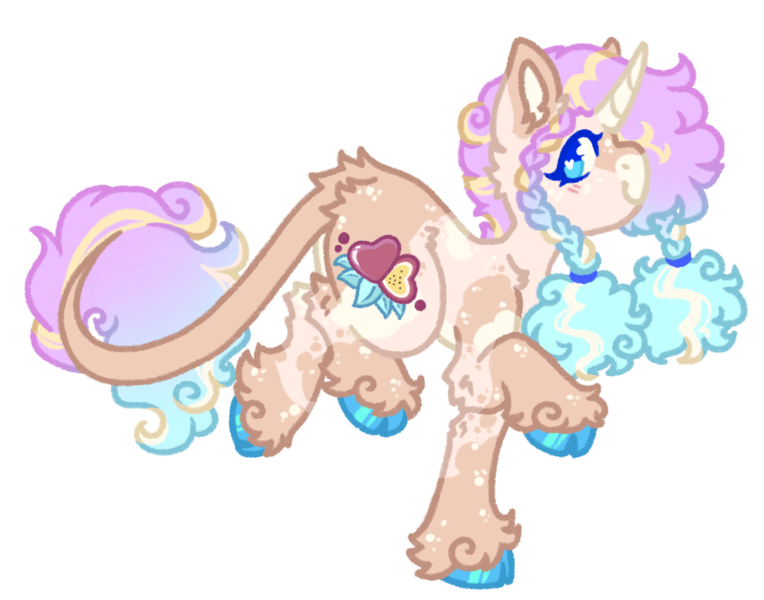 Size: 1214x954 | Tagged: safe, artist:kazmuun, derpibooru import, oc, oc:passionfruit, pony, unicorn, female, horn, image, mare, png, simple background, solo, transparent background