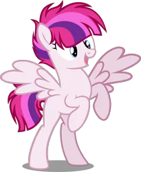 Size: 2585x3158 | Tagged: safe, artist:tkn297, derpibooru import, oc, oc:pink gidgit, pegasus, pony, female, image, mare, png, rearing, simple background, solo, transparent background