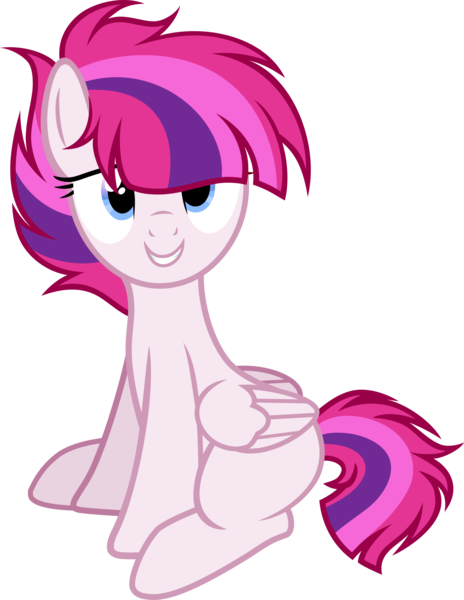 Size: 1821x2355 | Tagged: safe, artist:tkn297, derpibooru import, oc, oc:pink gidgit, pegasus, pony, female, image, mare, png, simple background, solo, transparent background