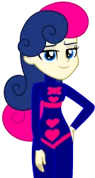 Size: 1024x1912 | Tagged: suggestive, derpibooru import, bon bon, sweetie drops, equestria girls, g4, caption, charming, hot girl, image, image macro, latex, png, seductive, sexy, spoilers for another series, text, wetsuit