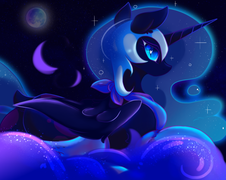 Size: 2500x2000 | Tagged: safe, artist:dankpegasista, derpibooru import, nightmare moon, alicorn, pony, g4, antagonist, bat eyes, blue eyes, bow, butt, clothes, cloud, colored, colored lineart, cropped, derpibooru exclusive, ears up, ethereal mane, feathered wings, female, folded wings, galaxy mane, glow, glowing mane, gradient mane, heart, heart eyes, helmet, high res, highlights, horn, image, in the distance, large wings, long eyelashes, long horn, long mane, looking at you, looking back, looking back at you, lying down, mare, mlp fim's fourteenth anniversary, moon, night, no mouth, plot, png, prone, scarf, shading, simple background, socks, soft shading, solo, sparkles, sparkly mane, stars, villainess, wingding eyes, wings