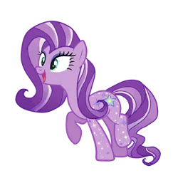 Size: 1754x1708 | Tagged: safe, artist:vernorexia, derpibooru import, twinkle hope, earth pony, pony, g3, g4, base used, body markings, full body, g3 to g4, generation leap, gradient mane, green eyes, image, png, purple coat, purple mane, simple background, solo, stars, transparent background