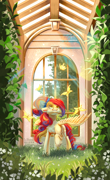 Size: 2256x3700 | Tagged: safe, artist:teaflower300, derpibooru import, oc, unofficial characters only, pegasus, pony, image, pegasus oc, png, solo, wings