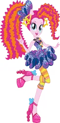 Size: 8057x16360 | Tagged: safe, artist:sugar-loop, derpibooru import, pinkie pie, equestria girls, g4, image, my little pony equestria girls: rainbow rocks, png, rockin' hair