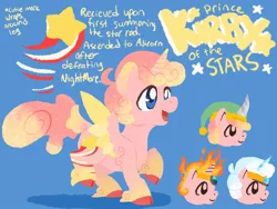 Size: 1024x768 | Tagged: artist needed, safe, derpibooru import, oc, alicorn, pony, cute, cutie mark, fanart, fire, hat, image, jpeg, kirby, kirby (series), nintendo, snow