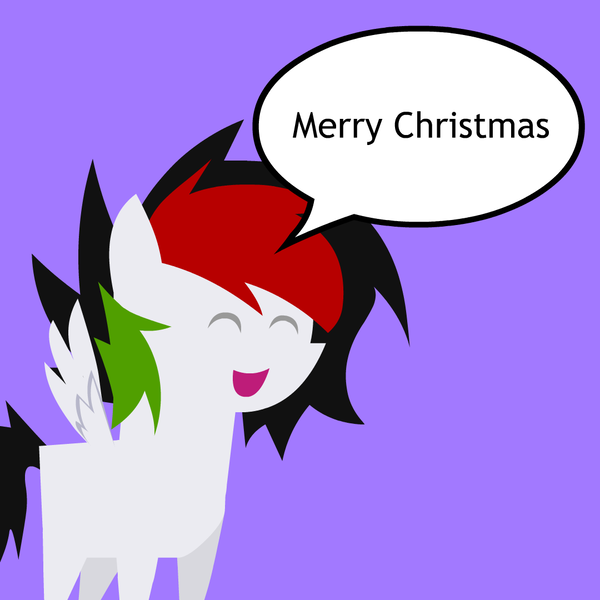 Size: 1080x1080 | Tagged: safe, artist:kruvvv, ponerpics import, oc, oc:kruv, unofficial characters only, pegasus, pony, ^^, eyes closed, image, png, simple background, smiling, solo, text