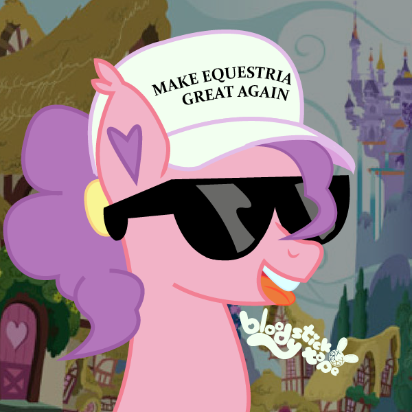 Size: 600x600 | Tagged: safe, artist:bloodysticktape, derpibooru import, oc, oc:beetard, image, make equestria great again, png, politics, rage bait