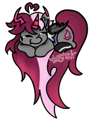 Size: 2550x3300 | Tagged: safe, artist:bloodysticktape, derpibooru import, succubus, heart pony, image, piercing, png