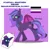 Size: 3997x3997 | Tagged: safe, artist:cookie-ruby, derpibooru import, mare do well, oc, oc:starfall nightwing, unofficial characters only, bat pony, g4, bat pony oc, bat wings, image, png, ponysona, pride flag, pronouns, solo, wings