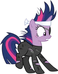 Size: 1179x1499 | Tagged: safe, derpibooru import, official, twilight sparkle, pony, unicorn, .svg available, 2016 character collage, eyepatch, future twilight, horn, image, png, solo, unicorn twilight, vector