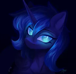 Size: 3632x3543 | Tagged: safe, artist:jsunlight, derpibooru import, princess luna, alicorn, pony, image, png, solo