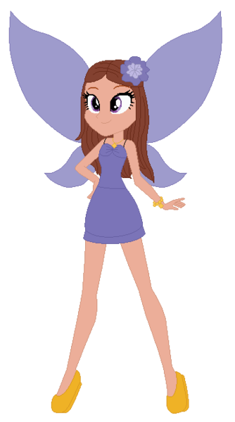 Size: 367x659 | Tagged: safe, artist:selenaede, artist:user15432, derpibooru import, fairy, equestria girls, g4, base used, belle (rainbow magic), belle the birthday fairy, bracelet, clothes, crossover, dress, equestria girls style, equestria girls-ified, fairy wings, flower, flower in hair, hand on hip, image, jewelry, necklace, png, purple dress, purple wings, rainbow magic (series), shoes, simple background, smiling, transparent background, wings