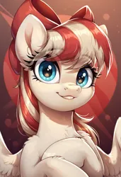 Size: 832x1216 | Tagged: safe, ai content, derpibooru import, machine learning generated, prompter:cypher, angel wings, pegasus, pony, g4, female, image, jpeg, mare, solo