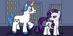 Size: 1366x685 | Tagged: safe, artist:kartaltheartist, derpibooru import, fancypants, rarity, pony, unicorn, female, horn, image, male, mare, png, ship:raripants, shipping, stallion, straight