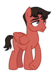 Size: 3968x5499 | Tagged: safe, artist:alicesponycorner, derpibooru import, oc, ponified, pegasus, pony, blue eyes, check please, comic, hockey, image, jack zimmermann, male, omg check please, omgcp, png, ponysona, red coat, simple background, sports, stallion, transparent background, webcomic