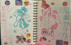 Size: 2048x1318 | Tagged: safe, artist:dummbeez, derpibooru import, pinkie pie, twilight sparkle, twilight sparkle (alicorn), alicorn, earth pony, pony, g4, my little pony: pony life, balloon, confetti, duo, female, flying, image, jpeg, lesbian, mare, shipping, stars, traditional art, twinkie