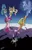 Size: 2460x3840 | Tagged: safe, artist:starry swirl, derpibooru import, idw, fluttershy, pinkie pie, princess luna, rainbow dash, spike, twilight sparkle, alicorn, earth pony, pegasus, pony, unicorn, comic:nightmare rarity, g4, comic, female, horn, image, mare, png, s1 luna, tail, tail pull