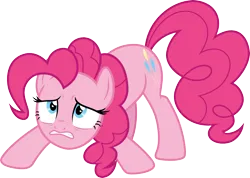 Size: 4216x3000 | Tagged: safe, artist:cloudy glow, derpibooru import, pinkie pie, earth pony, pony, g4, the beginning of the end, female, image, mare, my little pony, png, simple background, solo, transparent background, vector