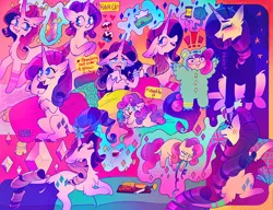 Size: 1946x1493 | Tagged: safe, artist:ayyolilikoi, derpibooru import, rarity, sweetie belle, classical unicorn, pony, unicorn, g4, alcohol, alternate hairstyle, bear costume, belle sisters, beret, bipedal, clothes, cloven hooves, cross-popping veins, crying, crystal, cupcake, cute, diasweetes, duo, duo female, emanata, exclamation point, eyes closed, female, filly, foal, food, glass, grin, hat, horn, image, leonine tail, levitation, lying down, magic, mare, mouth hold, open mouth, open smile, png, prone, ribbon, siblings, sisters, sitting, smiling, sweater, tail, telekinesis, tissue box, unshorn fetlocks, wine, wine glass