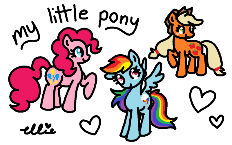 Size: 1152x720 | Tagged: safe, artist:smile-files, derpibooru import, applejack, pinkie pie, rainbow dash, earth pony, pegasus, pony, g4, female, image, mare, png, raised hoof, simple background, smiling, trio, trio female, white background