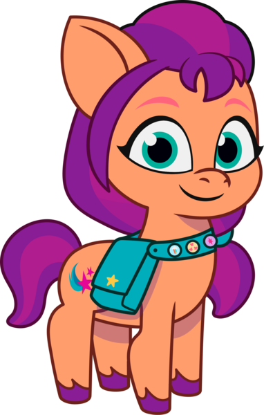 Size: 1450x2275 | Tagged: safe, derpibooru import, official, sunny starscout, earth pony, pony, g5, my little pony: tell your tale, .ai available, .svg available, badge, female, filly, filly sunny starscout, fluttershy's cutie mark, foal, image, png, rainbow dash's cutie mark, simple background, smiling, solo, sunny's bag, transparent background, twilight sparkle's cutie mark, unshorn fetlocks, vector, younger